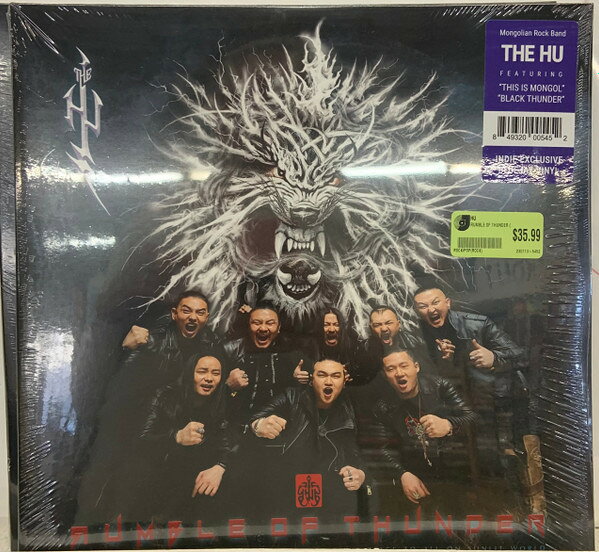 LP Hu Rumble Of Thunder (Bluejay Vinyl) BNM0541 BETTER NOISE MUSIC 未開封 /00250