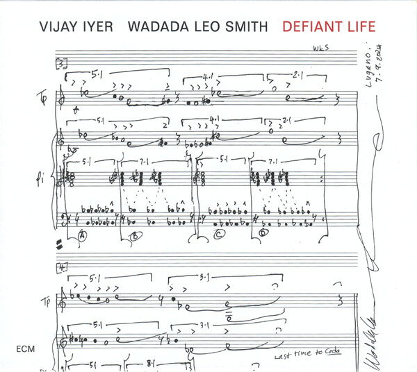 ・アーティスト Vijay Iyer / Wadada Leo Smith ・タイトル Defiant Life ・レーベル・型番 ECM ECM2840 ・フォーマット LPレコード ・コンディション(盤) 新品 (M) ・コンディション(ジャケット) 新品 (M) ・コンディション(帯) オビなし ・特記事項 【未開封】 サンプル画像です。実際の商品の画像ではありません 商品写真はバーコード/カタログ番号に対応したサンプル画像ですので、お送りする商品の画像ではありません。帯やライナーなどの付属品は、特記事項に記載されている場合のみ含まれます。プロモやカラーレコードなどの仕様についても、該当する場合のみ特記事項に記載しています。 【ご購入前に必ずご確認ください】 ・本店サイト(www.recordcity.jp)とは価格、送料が違います ・本店サイト、その他支店のオーダーとは同梱発送できません ・注文確定後に別の注文を頂いた場合、注文同士の同梱は致しかねます。 ・別倉庫から発送しているため、店頭受け渡しは対応しておりません ・一部商品は他の通販サイトでも販売しているため、ご注文のタイミングによっては商品のご用意ができない場合がございます。 ・土日祝日はお休みです 金曜・祝前日9時以降のご連絡またはご入金は、返答または発送が週明け・祝日明けに順次対応となります。 ・ご購入後のキャンセル不可 ご購入後のキャンセルはいかなる理由においてもお受けできません。ご了承の上、ご購入くださいませ。 ・日本郵便(ゆうパック/ゆうメール)によるお届けになります。 ・中古品であることをご理解ください 当ストアでは中古商品を主に販売しております。中古品であることをご理解の上ご購入ください。また、一部商品はRecordCityオンラインストアで試聴可能です。 ・返品について お客様のご都合による返品は一切承っておりません。 表記の内容と実際の商品に相違がある場合、また針飛び等で返品・返金をご希望される場合は、商品の到着後1週間以内にご連絡ください。商品の返送をこちらで確認後、キャンセル・返金を行います。 コンディションVG以下の商品は返品できません。プレイに影響のない表面のこすれ傷、プレス起因のノイズ盤は返品の対象外です。 【コンディション表記】 ・ほぼ新品(M-)(Like New) 完全な新品。未使用。当店ではほぼ使用しません ・非常に良い(EX)(Excellent) 中古盤として美品な状態。わずかな経年を感じるものの傷みを感じさせない、当店基準で最高の状態 ・良い(VG+)(Very Good Plus) 丁寧に扱われた中古品で、軽い使用感がみられる。 ・可(VG)(Acceptable) 使い込まれた中古品で、「良い」よりもさらに使用感がみられる。 ・悪い(VG-)(Bad) 状態が悪いアイテム。使用の保障はなく、再生不可、針飛び、目立つノイズがあるかもしれない。状態によるクレーム不可。返品不可。 ・非常に悪い(G)(Very Bad) 「悪い」よりさらに状態が悪いアイテム。使用の保障はなく、再生不可、針飛び、目立つノイズがあるかもしれない。状態によるクレーム不可。返品不可。 ・ジャンク(Fair)(Junk/Fair) 割れている、反っている、水ダメージがある、カビ、ジャケットが分離している、ひどい書き込み、ひどい擦れなど最低の状態。使用の保障はなく、再生不可、針飛び、目立つノイズがあるかもしれない。状態によるクレーム不可。返品不可。 ・ジャンク(Poor)(Junk/Poor) 割れている、反っている、水ダメージがある、カビ、ジャケットが分離している、ひどい書き込み、ひどい擦れなど最低の状態。使用の保障はなく、再生不可、針飛び、目立つノイズがあるかもしれない。状態によるクレーム不可。返品不可。