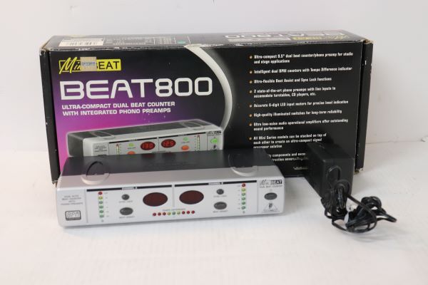 【中古】Behringer ベリンガー Beat800 Beat800 DJ用 BPMカウンター フォノプリアンプ /1100
