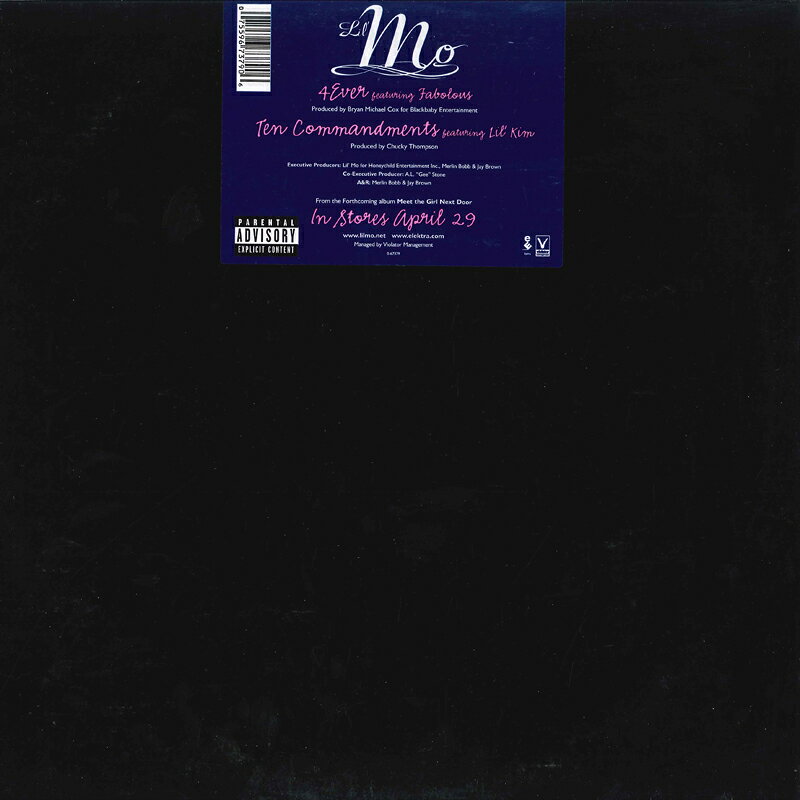 12” Lil Mo 4ever / Ten Commandments 067379 VIOLATOR /00250