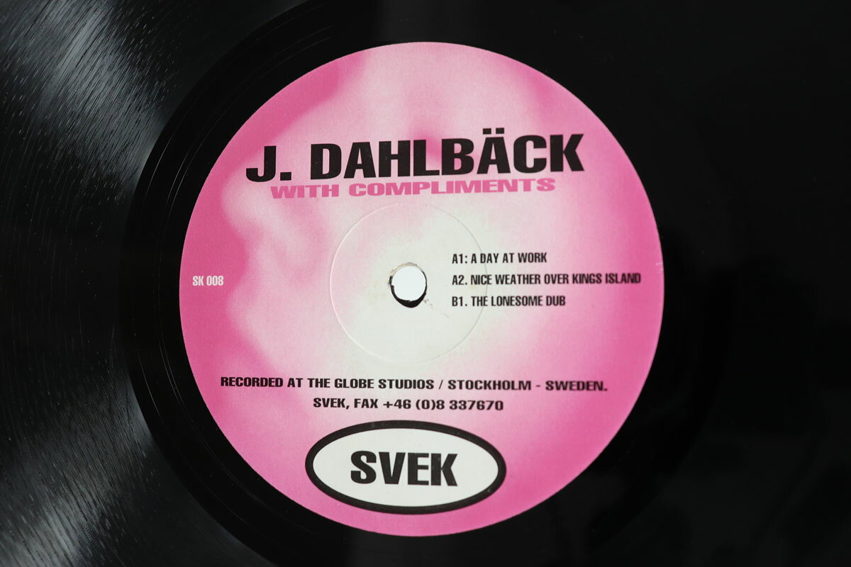 12” Jesper Dahlback With Compliments SK008 Svek /00250