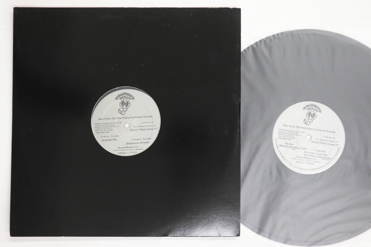 2discs 12” Roy Davis &amp; Jay Juniel / Men F Watch Them Come!!! UTM011 Undaground Therapy M /00500