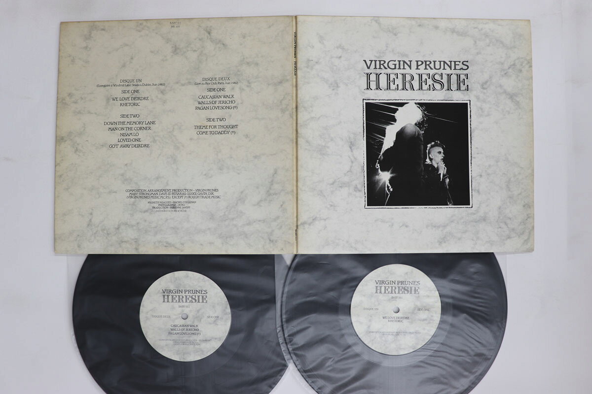 2discs 10” Virgin Prunes Heresie BABY011 BABY /00500