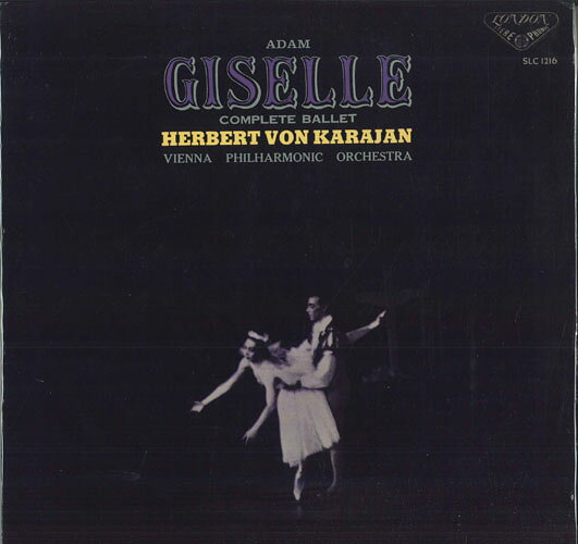 【中古】LP ヘルベルト・フォン・カラヤン, アダム 舞踊音楽 ジゼル SLC1216 LONDON /00400