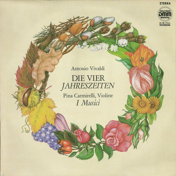 【中古】LP Antonio Vivaldi ・ I Musici, P Die Vier Jahreszeiten 729179 ETERNA /00260