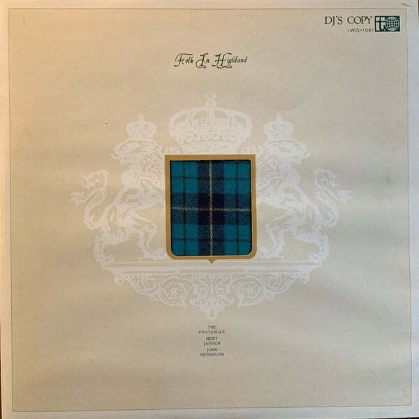 LP Pentangle Folk In Highland LWG1041PROMO VICTOR WORLD GROUP Japan Vinyl /00260