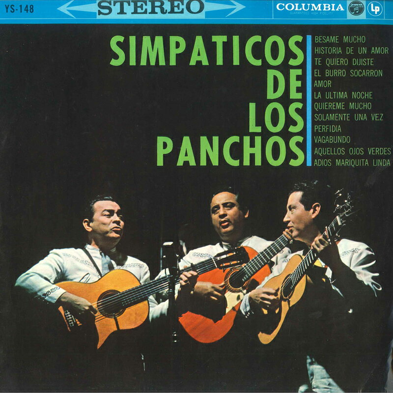 LP Trio Los Panchos Simpaticos De Los Panchos YS148 COLUMBIA /00260