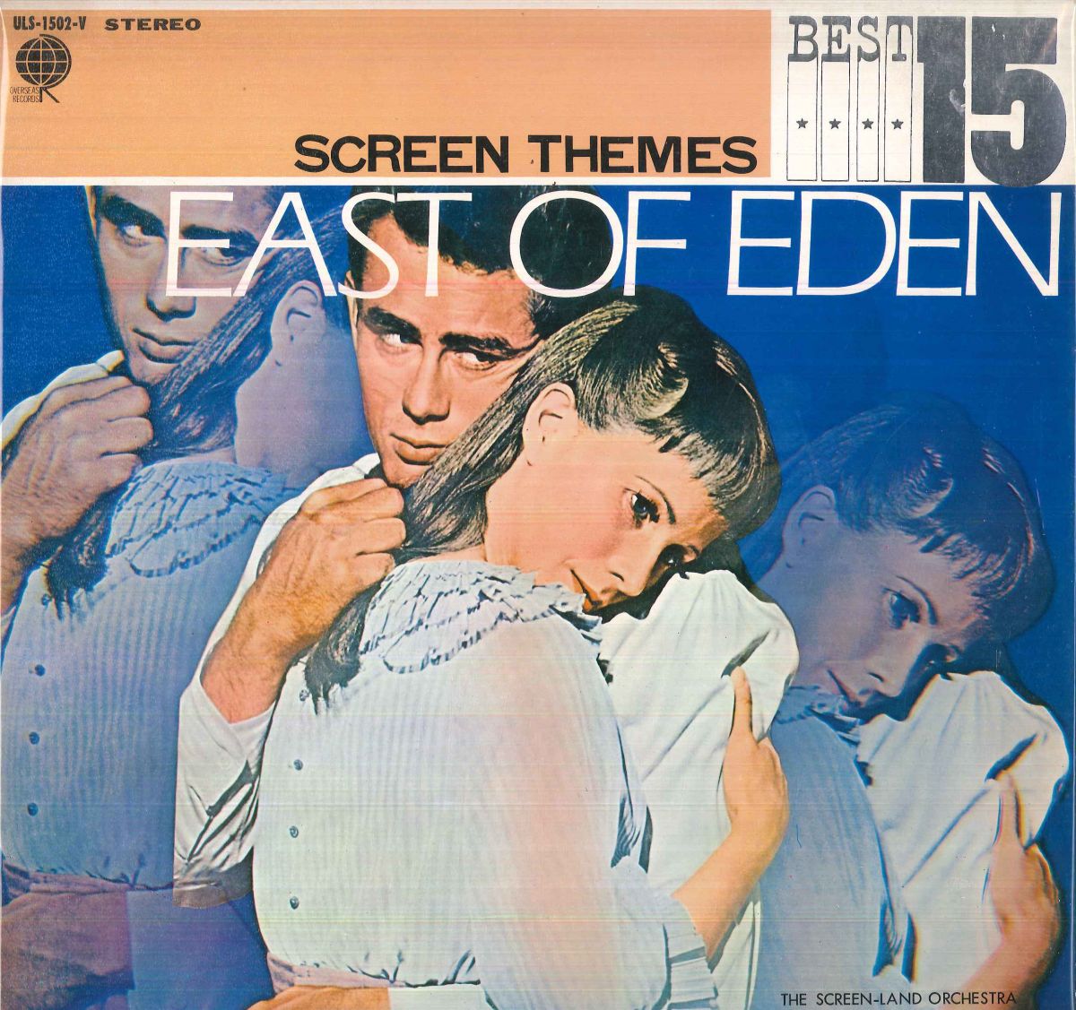 LP Screenland Orchestra East Of Eden ULS1502V Overseas Records /00400