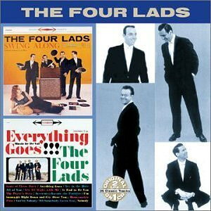 CD Four Lads Swing Along / Everything Goes COLCD6866,SONYA Collectables /00110