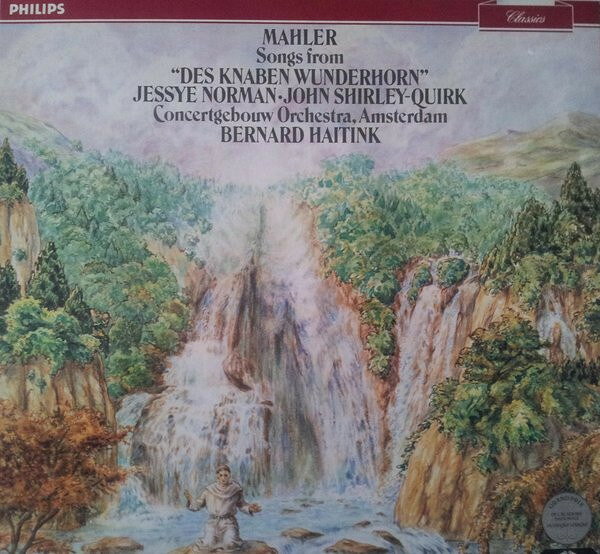 【中古】LP Gustav Mahler, Jessye Norman, Mahler Songs From ”Des Knaben Wunderhorn” 4166691 PHILIPS