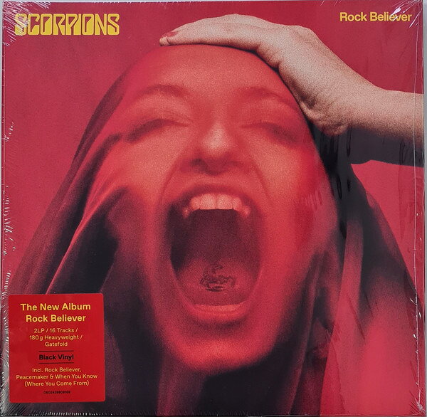 2discs LP Scorpions Rock Believer 3880816 Vertigo 未開封 /00520