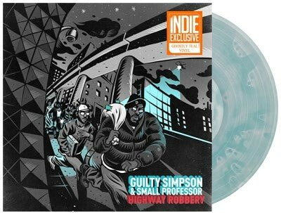 LP Guilty Simpson &amp; Small Profess Highway Robbery (Ghostly Teal Vinyl) CM052LP COALMINE 未開封 /00250