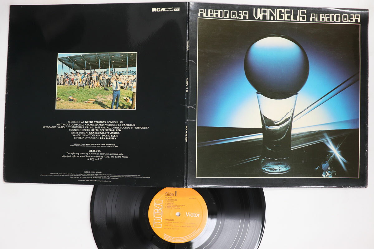 【中古】LP Vangelis Albedo 0.39 RS1080 RCA /00400