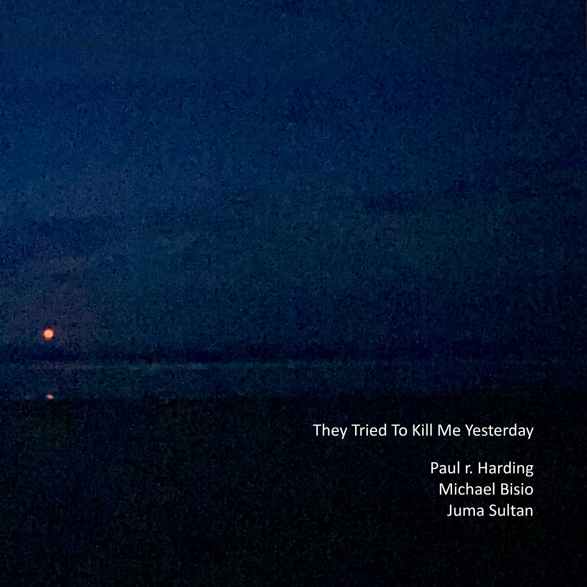 CD Paul R. Harding/michael Bisio/ They Tried To Kill Me Yesterday ESPD50832 ESP-DISK 紙ジャケ 未開封 /00110