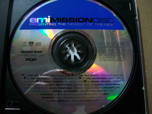 【中古】CD Various Emi Mission Disc Dpro Vol. 34 Pop (December 2001) DPROVOL3...