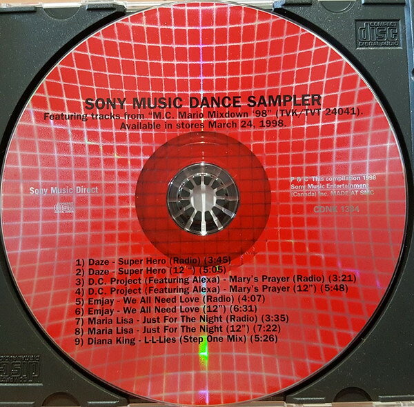 【中古】CD Various Sony Music Dance Sampler Feat. Tracks From ”mc Mari CDNK13...