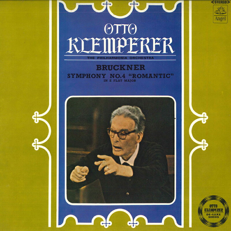 【中古】LP Otto Klemperer, Philharmonia O ブルックナー : 交響曲第4番 ロマンティック AA8101 ANGEL /00400 recordcity-11183837 RECORD CITY 楽天市場店 パッケージ画像