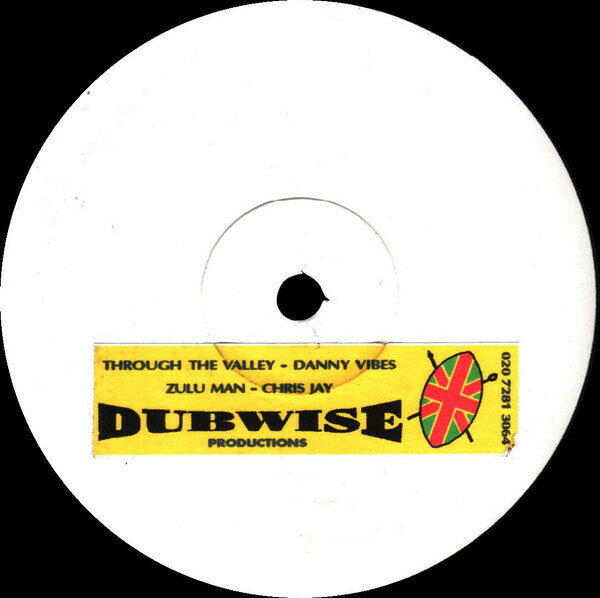 【中古】10” Danny Vibes / Chris Jay Through The Valley / Zulu Man DW009 Dubwise Productions /00200