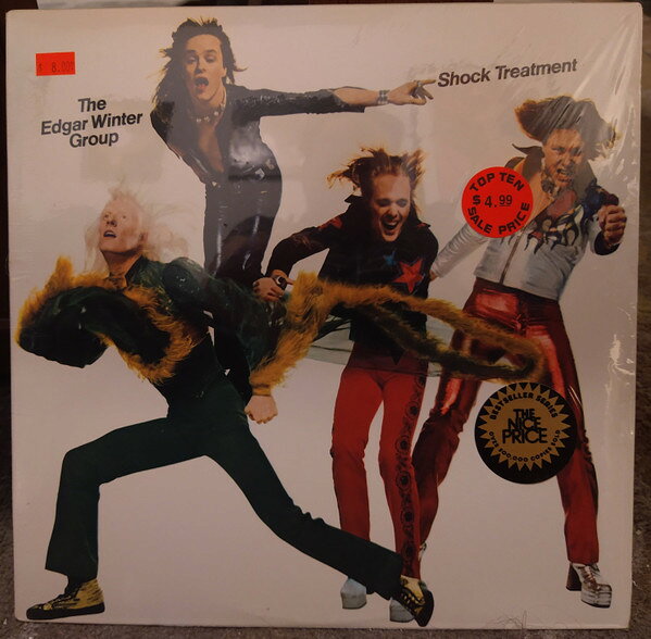 【中古】LP Edgar Winter Group Shock Treatment PE32461 Epic /00260