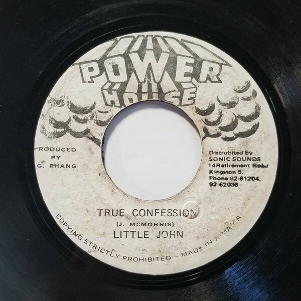 【中古】7” Little John True Confession NONE Power House /00080