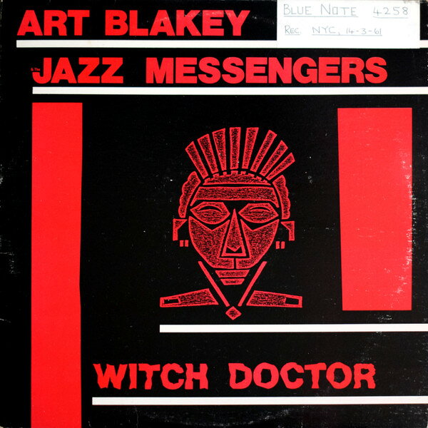 ・アーティスト Art Blakey & The Jazz Messengers ・タイトル Witch Doctor ・レーベル・型番 APPLAUSE APBL2315 ・フォーマット LPレコード ・コンディション(盤) 良い (VG+) ・コンディション(ジャケット) 可 (VG) ・コンディション(帯) オビなし ・特記事項 【カバー折れ/しわ】 サンプル画像です。実際の商品の画像ではありません 商品写真はバーコード/カタログ番号に対応したサンプル画像ですので、お送りする商品の画像ではありません。帯やライナーなどの付属品は、特記事項に記載されている場合のみ含まれます。プロモやカラーレコードなどの仕様についても、該当する場合のみ特記事項に記載しています。 【ご購入前に必ずご確認ください】 ・本店サイト(www.recordcity.jp)とは価格、送料が違います ・本店サイト、その他支店のオーダーとは同梱発送できません ・注文確定後に別の注文を頂いた場合、注文同士の同梱は致しかねます。 ・別倉庫から発送しているため、店頭受け渡しは対応しておりません ・一部商品は他の通販サイトでも販売しているため、ご注文のタイミングによっては商品のご用意ができない場合がございます。 ・土日祝日はお休みです 金曜・祝前日9時以降のご連絡またはご入金は、返答または発送が週明け・祝日明けに順次対応となります。 ・ご購入後のキャンセル不可 ご購入後のキャンセルはいかなる理由においてもお受けできません。ご了承の上、ご購入くださいませ。 ・日本郵便(ゆうパック/ゆうメール)によるお届けになります。 ・中古品であることをご理解ください 当ストアでは中古商品を主に販売しております。中古品であることをご理解の上ご購入ください。また、一部商品はRecordCityオンラインストアで試聴可能です。 ・返品について お客様のご都合による返品は一切承っておりません。 表記の内容と実際の商品に相違がある場合、また針飛び等で返品・返金をご希望される場合は、商品の到着後1週間以内にご連絡ください。商品の返送をこちらで確認後、キャンセル・返金を行います。 コンディションVG以下の商品は返品できません。プレイに影響のない表面のこすれ傷、プレス起因のノイズ盤は返品の対象外です。 【コンディション表記】 ・ほぼ新品(M-)(Like New) 完全な新品。未使用。当店ではほぼ使用しません ・非常に良い(EX)(Excellent) 中古盤として美品な状態。わずかな経年を感じるものの傷みを感じさせない、当店基準で最高の状態 ・良い(VG+)(Very Good Plus) 丁寧に扱われた中古品で、軽い使用感がみられる。 ・可(VG)(Acceptable) 使い込まれた中古品で、「良い」よりもさらに使用感がみられる。 ・悪い(VG-)(Bad) 状態が悪いアイテム。使用の保障はなく、再生不可、針飛び、目立つノイズがあるかもしれない。状態によるクレーム不可。返品不可。 ・非常に悪い(G)(Very Bad) 「悪い」よりさらに状態が悪いアイテム。使用の保障はなく、再生不可、針飛び、目立つノイズがあるかもしれない。状態によるクレーム不可。返品不可。 ・ジャンク(Fair)(Junk/Fair) 割れている、反っている、水ダメージがある、カビ、ジャケットが分離している、ひどい書き込み、ひどい擦れなど最低の状態。使用の保障はなく、再生不可、針飛び、目立つノイズがあるかもしれない。状態によるクレーム不可。返品不可。 ・ジャンク(Poor)(Junk/Poor) 割れている、反っている、水ダメージがある、カビ、ジャケットが分離している、ひどい書き込み、ひどい擦れなど最低の状態。使用の保障はなく、再生不可、針飛び、目立つノイズがあるかもしれない。状態によるクレーム不可。返品不可。