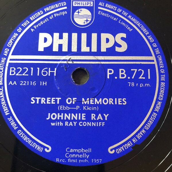 ・アーティスト Johnnie Ray, Ray Conniff ・タイトル Street Of Memories / Build Your Love ・レーベル・型番 PHILIPS PB721 ・フォーマット 78回転SP盤レコード ・コンディション(盤) 良い (VG+) ・コンディション(ジャケット) 良い (VG+) ・コンディション(帯) オビなし ・特記事項 【※再生コンディションによる返品不可】 サンプル画像です。実際の商品の画像ではありません 商品写真はバーコード/カタログ番号に対応したサンプル画像ですので、お送りする商品の画像ではありません。帯やライナーなどの付属品は、特記事項に記載されている場合のみ含まれます。プロモやカラーレコードなどの仕様についても、該当する場合のみ特記事項に記載しています。 【ご購入前に必ずご確認ください】 ・本店サイト(www.recordcity.jp)とは価格、送料が違います ・本店サイト、その他支店のオーダーとは同梱発送できません ・注文確定後に別の注文を頂いた場合、注文同士の同梱は致しかねます。 ・別倉庫から発送しているため、店頭受け渡しは対応しておりません ・一部商品は他の通販サイトでも販売しているため、ご注文のタイミングによっては商品のご用意ができない場合がございます。 ・土日祝日はお休みです 金曜・祝前日9時以降のご連絡またはご入金は、返答または発送が週明け・祝日明けに順次対応となります。 ・ご購入後のキャンセル不可 ご購入後のキャンセルはいかなる理由においてもお受けできません。ご了承の上、ご購入くださいませ。 ・日本郵便(ゆうパック/ゆうメール)によるお届けになります。 ・中古品であることをご理解ください 当ストアでは中古商品を主に販売しております。中古品であることをご理解の上ご購入ください。また、一部商品はRecordCityオンラインストアで試聴可能です。 ・返品について お客様のご都合による返品は一切承っておりません。 表記の内容と実際の商品に相違がある場合、また針飛び等で返品・返金をご希望される場合は、商品の到着後1週間以内にご連絡ください。商品の返送をこちらで確認後、キャンセル・返金を行います。 コンディションVG以下の商品は返品できません。プレイに影響のない表面のこすれ傷、プレス起因のノイズ盤は返品の対象外です。 【コンディション表記】 ・ほぼ新品(M-)(Like New) 完全な新品。未使用。当店ではほぼ使用しません ・非常に良い(EX)(Excellent) 中古盤として美品な状態。わずかな経年を感じるものの傷みを感じさせない、当店基準で最高の状態 ・良い(VG+)(Very Good Plus) 丁寧に扱われた中古品で、軽い使用感がみられる。 ・可(VG)(Acceptable) 使い込まれた中古品で、「良い」よりもさらに使用感がみられる。 ・悪い(VG-)(Bad) 状態が悪いアイテム。使用の保障はなく、再生不可、針飛び、目立つノイズがあるかもしれない。状態によるクレーム不可。返品不可。 ・非常に悪い(G)(Very Bad) 「悪い」よりさらに状態が悪いアイテム。使用の保障はなく、再生不可、針飛び、目立つノイズがあるかもしれない。状態によるクレーム不可。返品不可。 ・ジャンク(Fair)(Junk/Fair) 割れている、反っている、水ダメージがある、カビ、ジャケットが分離している、ひどい書き込み、ひどい擦れなど最低の状態。使用の保障はなく、再生不可、針飛び、目立つノイズがあるかもしれない。状態によるクレーム不可。返品不可。 ・ジャンク(Poor)(Junk/Poor) 割れている、反っている、水ダメージがある、カビ、ジャケットが分離している、ひどい書き込み、ひどい擦れなど最低の状態。使用の保障はなく、再生不可、針飛び、目立つノイズがあるかもしれない。状態によるクレーム不可。返品不可。
