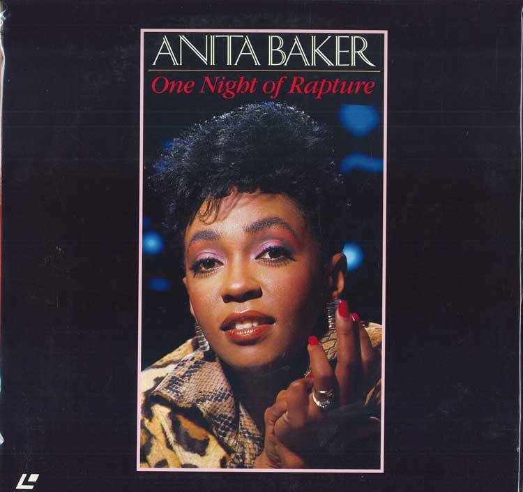 【中古】LASERDISC Anita Baker One Night Of Rapture 35P69019 WARNER PIONEER VIDEO Japan /00600