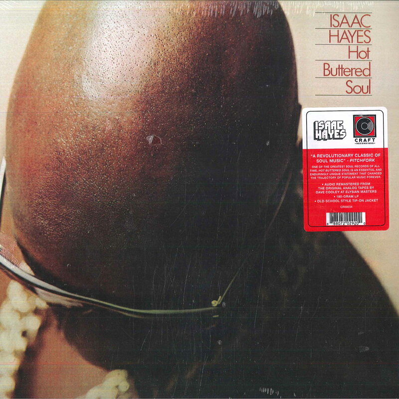 【新品】LP Isaac Hayes Hot Buttered Soul (180g) CR00034 CRAFT 未開封 /00260