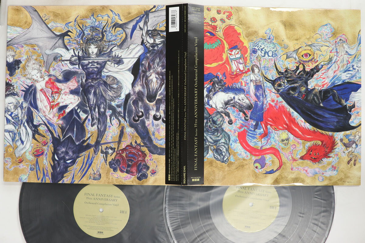 【中古】2discs LP Various FINAL FANTASY Series 35th ANNIVERSARY Orchestral Co SQEX109501 Square Enix /00660