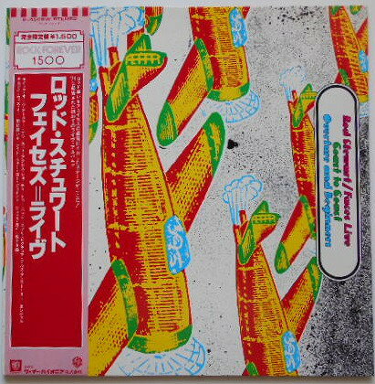 【中古】LP Rod Stewart, Faces Live Coast To Coast P4526W Warner Japan Vinyl /00400