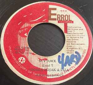 【中古】7インチ Nigger Kojak &amp; Liza / Joe Gibb Sky Juice NONE Errol T Records