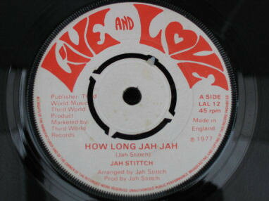 【中古】7インチ Jah Stitch How Long Jah Jah / Marshall Dread LAL12 Live And Love