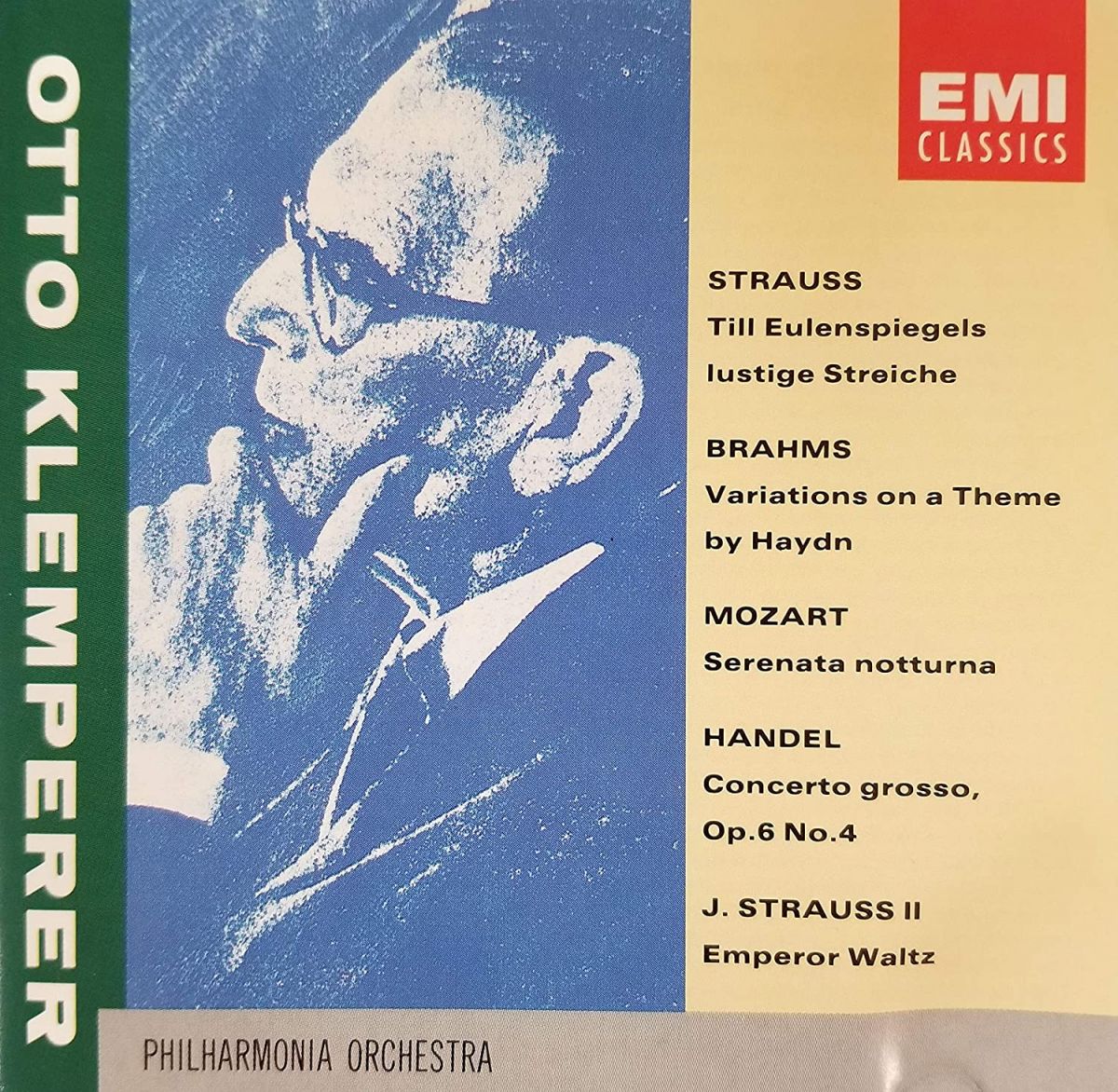 ����š���CD Handel, Klemperer; Philharmonia Orchestra Concerti Grossi CDM7641462 EMI...