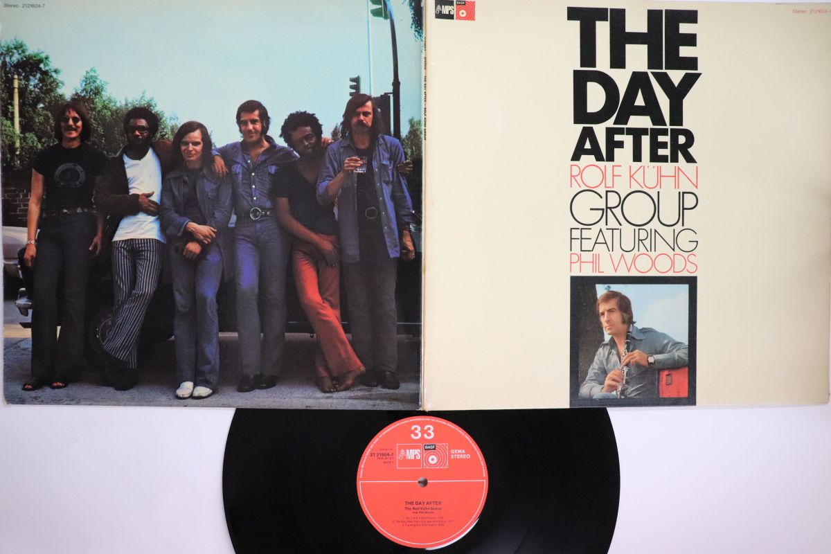 【中古】独LP Rolf Kuhn Group, Phil Woods Day After 21216047 MPS /00400