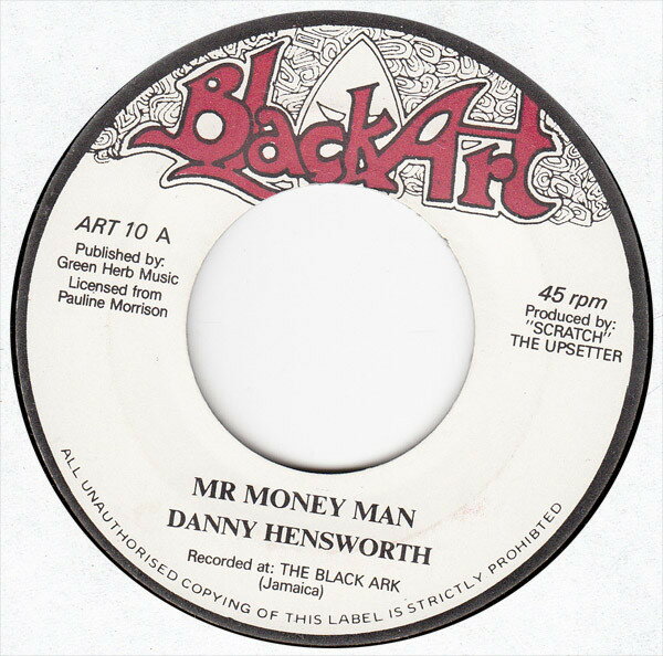 【中古】英7” Danny Hensworth Mr Money Man ART10 Black Art /00080