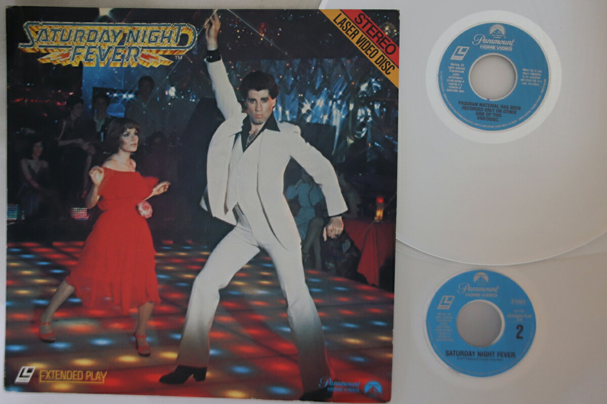 šLASERDISC ǲ Saturday Night Fever LV1113 PARAMOUNT /00600