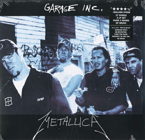 3discs LP Metallica Garage Inc. BLCKND0131 Blackened 未開封 /00920