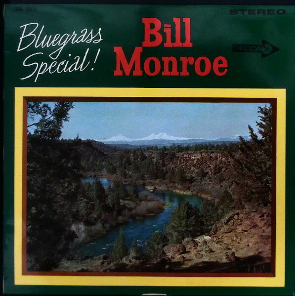 【中古】LP Bill Monroe And His Blue Grass Bluegrass Special SDL10119 DECCA /00260