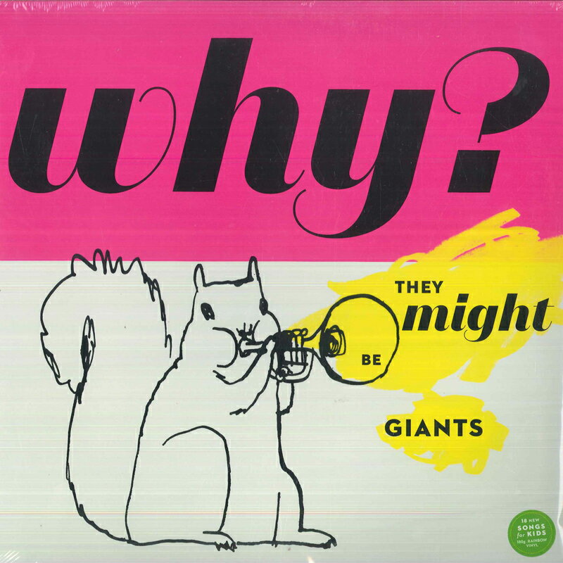 【新品】米LP They Might Be Giants Why? IDLE141RBW Idlewild Recordings /00260