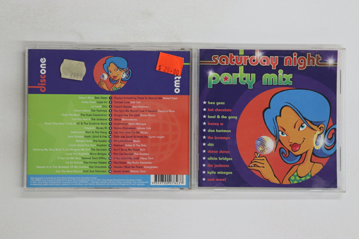【中古】豪2CD Various Saturday Night Party Mix 4987492 SONY /00220