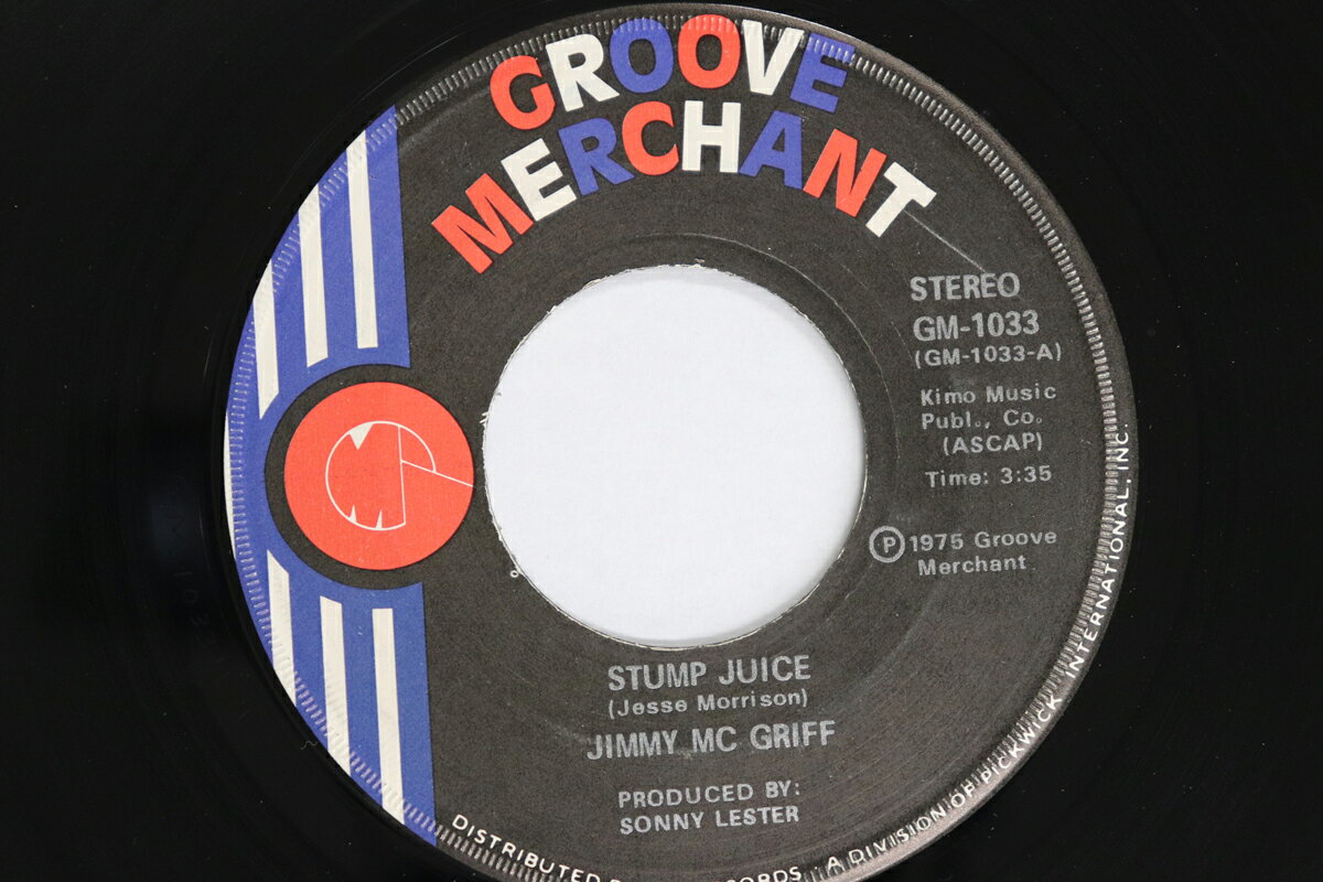 Record - 【中古】米7” Jimmy Mcgriff Stump Juice 2993963 GROOVE MERCHANT /00080