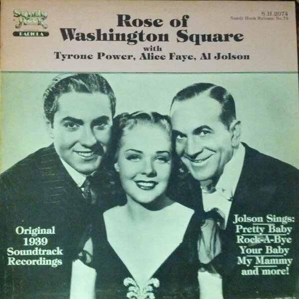 【中古】LP Tyrone Power Rose Of Washington Square/Good News SH2074 Sandy Hook Records /00260