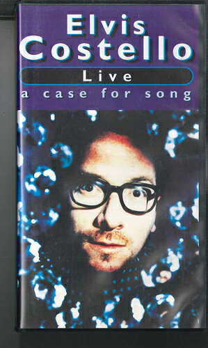 【中古】VHS Elvis Costello Live A Case For Song WPVR90033 WARNER /00300