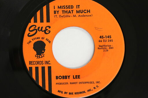 【中古】米7” Bobby Lee I Missed It By That Much / Im Not Afraid 45145 Sue Records Inc. /00080 【中古】米7” Bobby Lee I Missed It By That Much / Im Not Afraid 45145 Sue Records Inc. /00080
