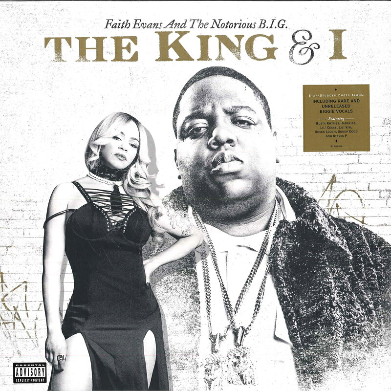 【新品】2discs LP Faith Evans &amp; Notorious B.I.G. King &amp; I RH1556519 ATCO 未開封 /00520