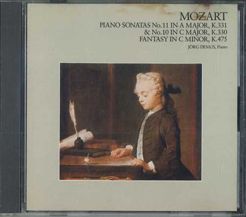 ����š�CD Jorg Demus Mozart:favorite Piano Sonatas Demus FDCA819 RCA /00110