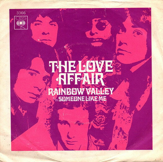 【中古】英7” Love Affair Rainbow Valley 3366 CBS /00080