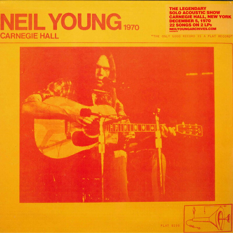 【新品】2discs LP Neil Young Carnegie Hall 1970 093624885153 Shakey Pictures Reco 未開封 /00520