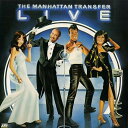 【中古】LP Manhattan Transfer Live P6443A Atlantic /00260