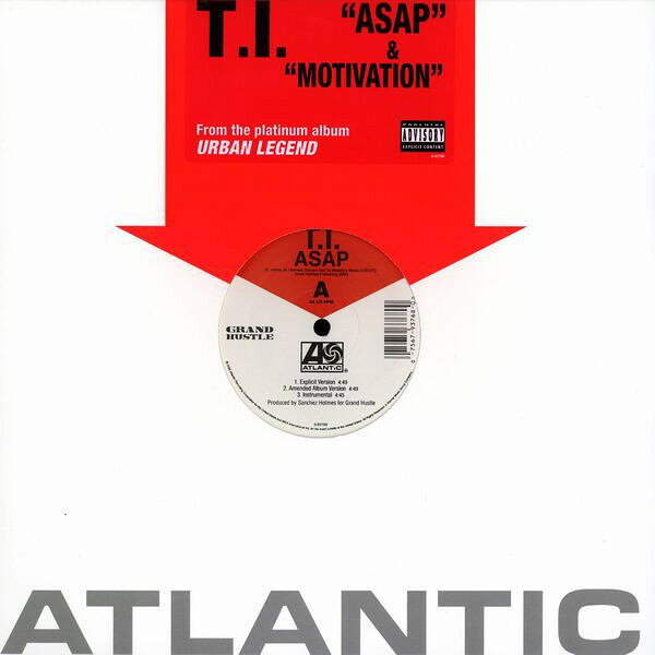 【中古】米12” T.I. Asap / Motivation 093768 Atlantic /00250